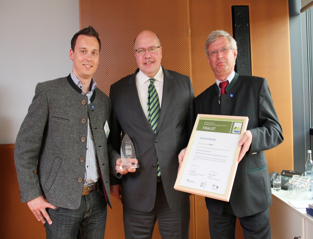 Die Marke Allgäu wurde mit dem Preis "Nachhaltige Touristenregion 2012/2013" ausgezeichnet. Foto: Georg/BTE-Tourismus