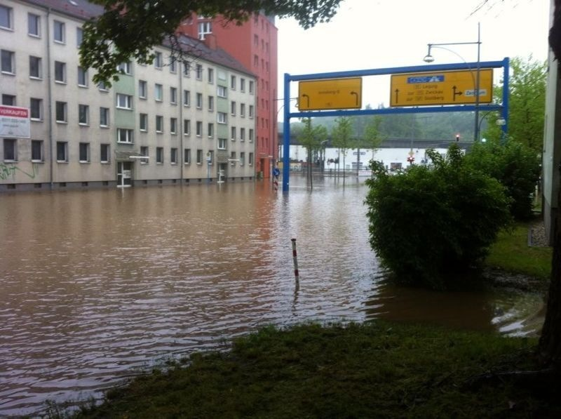 Hochwasser. Bildquellen: Privat/ B4B SCHWABEN