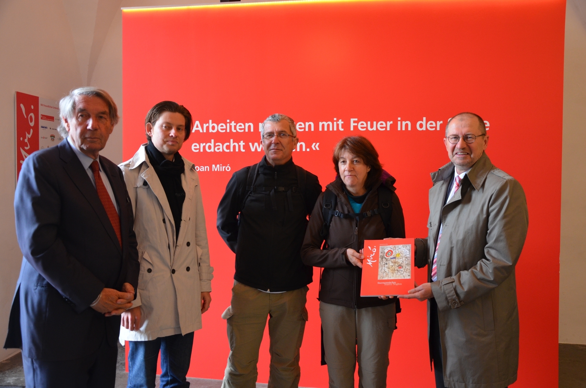 Prof. Dr. Roland Doschka, Alexander Warmbrunn, Jakob und Marianne Wenger, OB Dr. Gerhard Ecker. Foto: Kulturamt Lindau