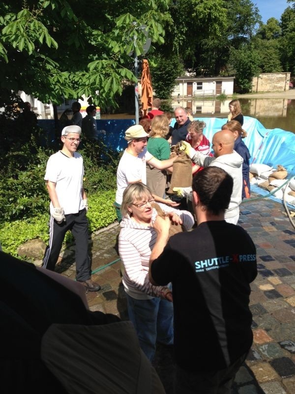 Hochwasser. Bildquellen: Privat/ B4B SCHWABEN