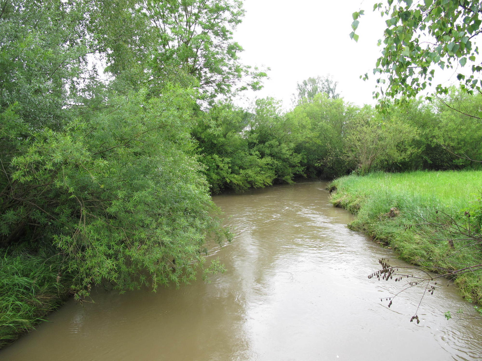 Die Paar schwillt an: Hochwassergefahr in Aichach-Friedberg