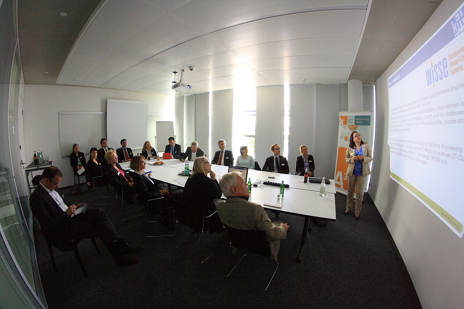 Regio Augsburg Wirtschaft GmbH lud zum 4. A³ Netzwerktag ins Forum H4 im Augsburger Umweltpark, Foto: Regio Augsburg Wirtschaft