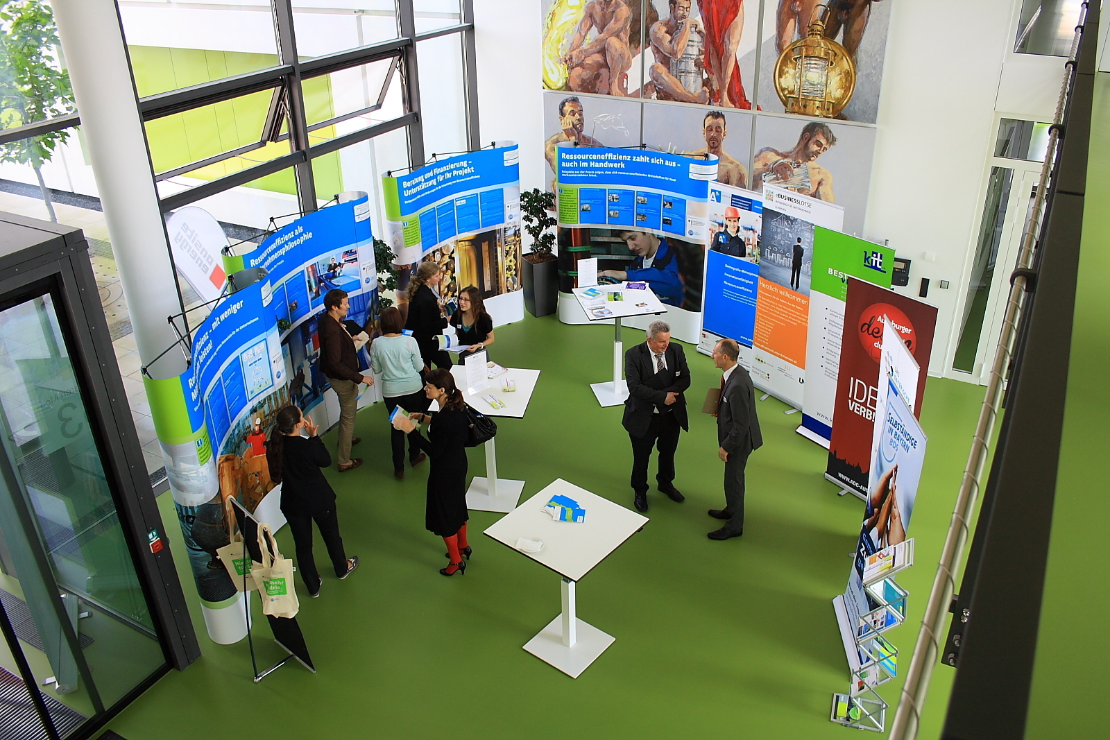Regio Augsburg Wirtschaft GmbH lud zum 4. A³ Netzwerktag ins Forum H4 im Augsburger Umweltpark, Foto: Regio Augsburg Wirtschaft