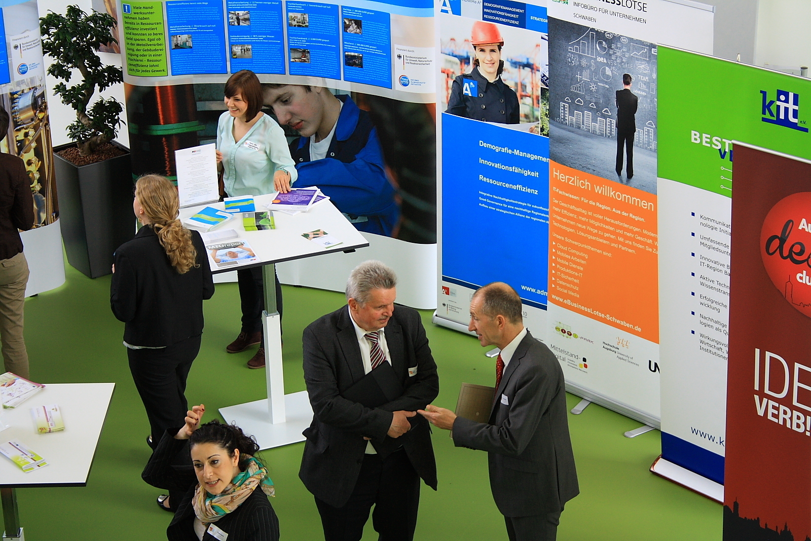 Regio Augsburg Wirtschaft GmbH lud zum 4. A³ Netzwerktag ins Forum H4 im Augsburger Umweltpark, Foto: Regio Augsburg Wirtschaft