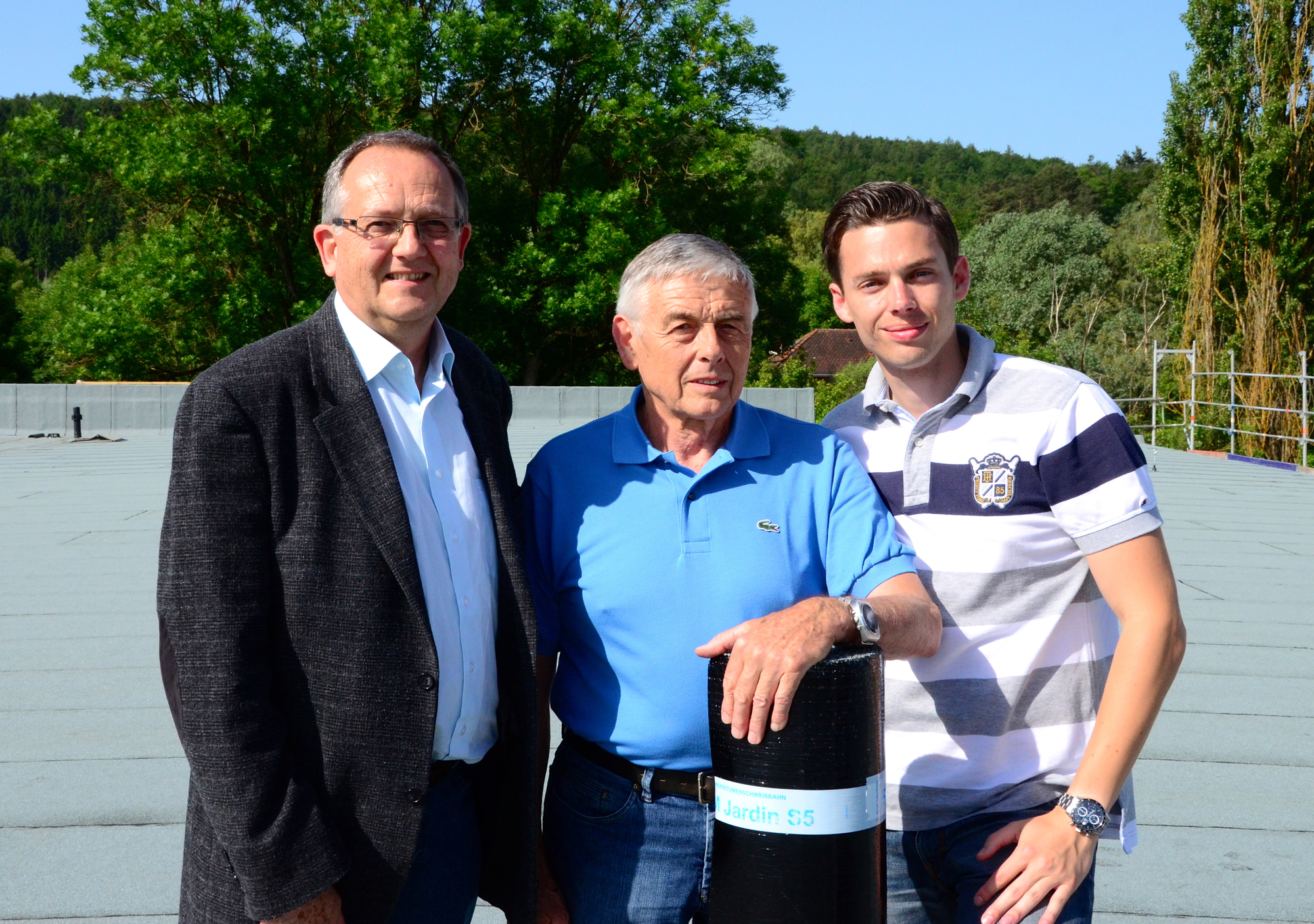 Seit jeher im Familienbetrieb - Bernhard Brendel, Werner Brendel, Mario Brendel (v.l.n.r.), Foto: Press'n'Relations