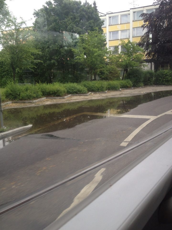 Das Unwetter hinterließ Chaos pur in Augsburg Stadt und Land. Fotos: B4B SCHWABEN