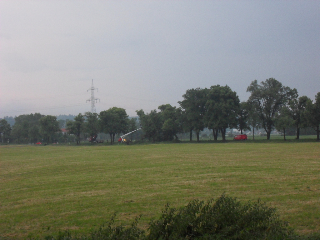 Das Unwetter hinterließ Chaos pur in Augsburg Stadt und Land. Fotos: B4B SCHWABEN