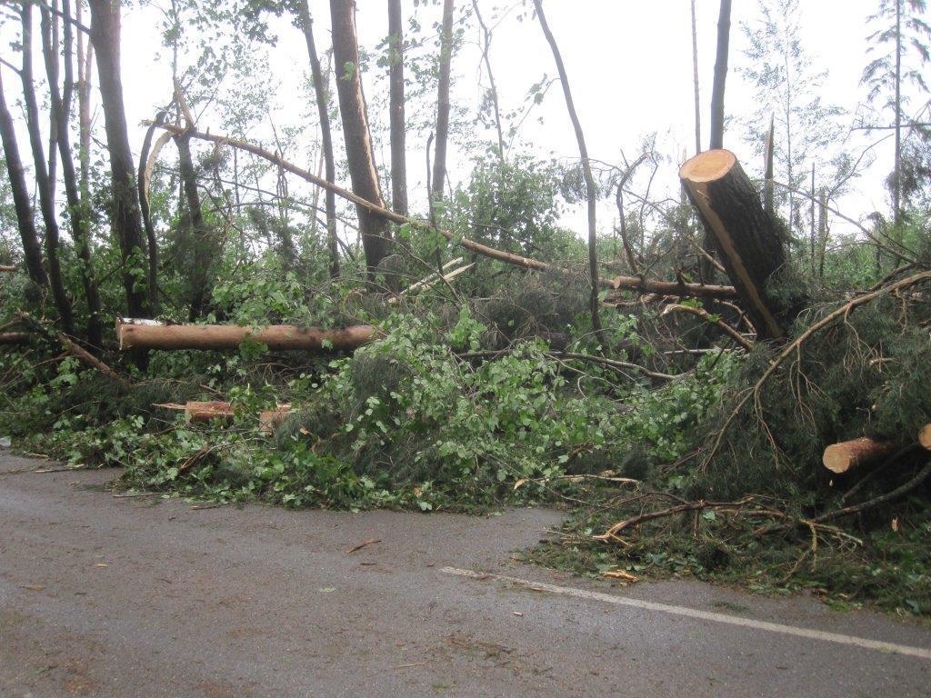 Unwetter Fotos der B4B SCHWABEN Leser aus Augsburg und Umgebung Fotos: privat