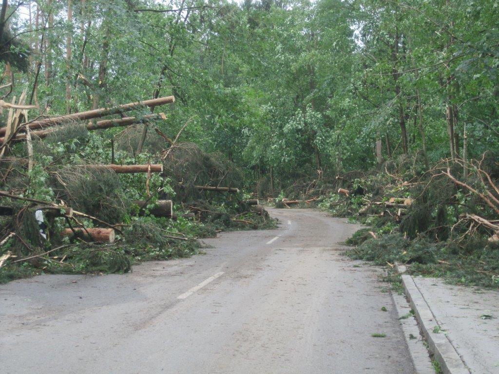 Unwetter Fotos der B4B SCHWABEN Leser aus Augsburg und Umgebung Fotos: privat