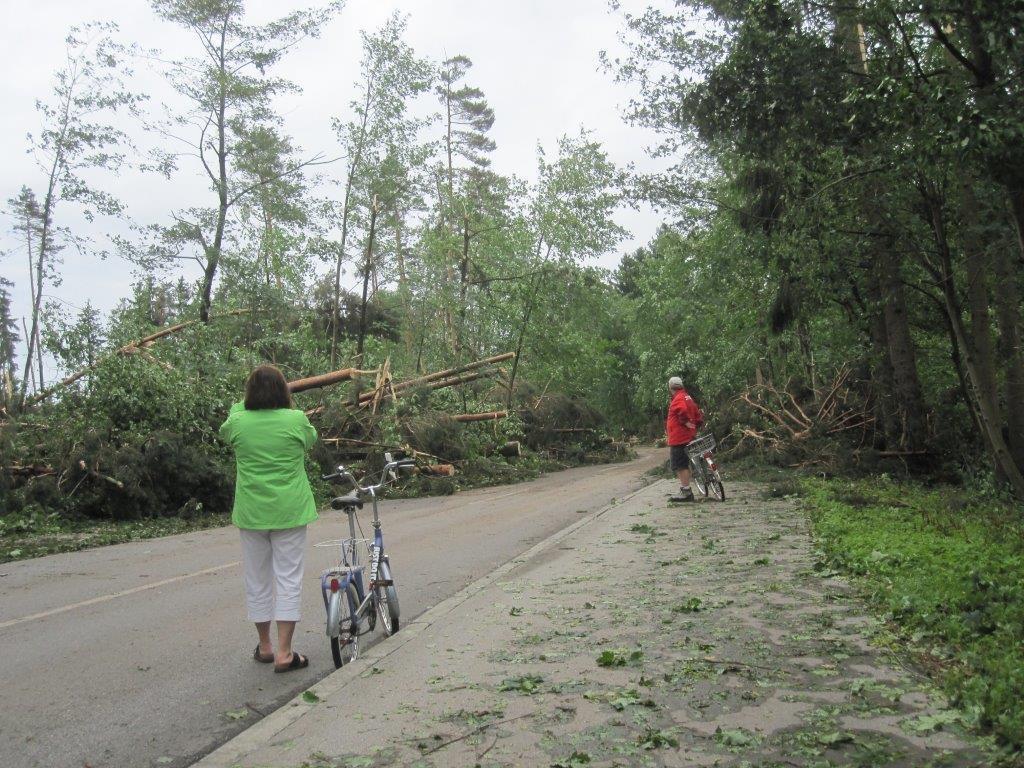 Unwetter Fotos der B4B SCHWABEN Leser aus Augsburg und Umgebung Fotos: privat