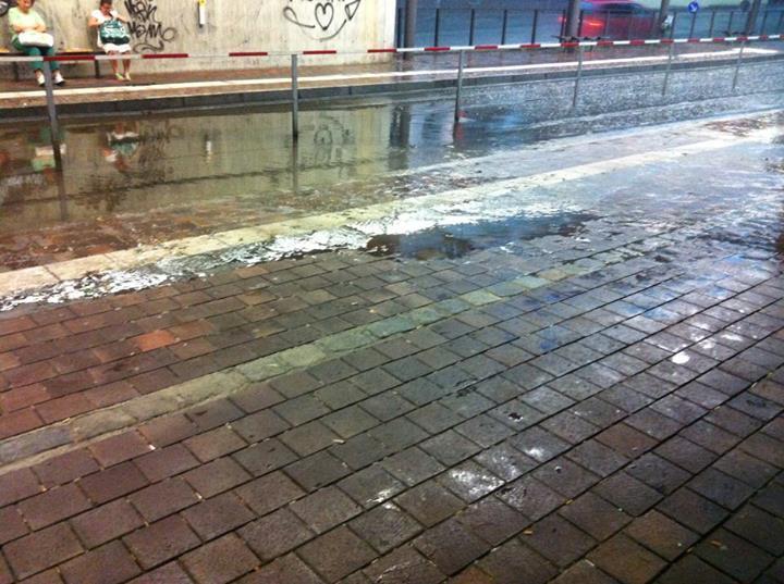 Unwetter Fotos der B4B SCHWABEN Leser aus Augsburg. Fotos: privat