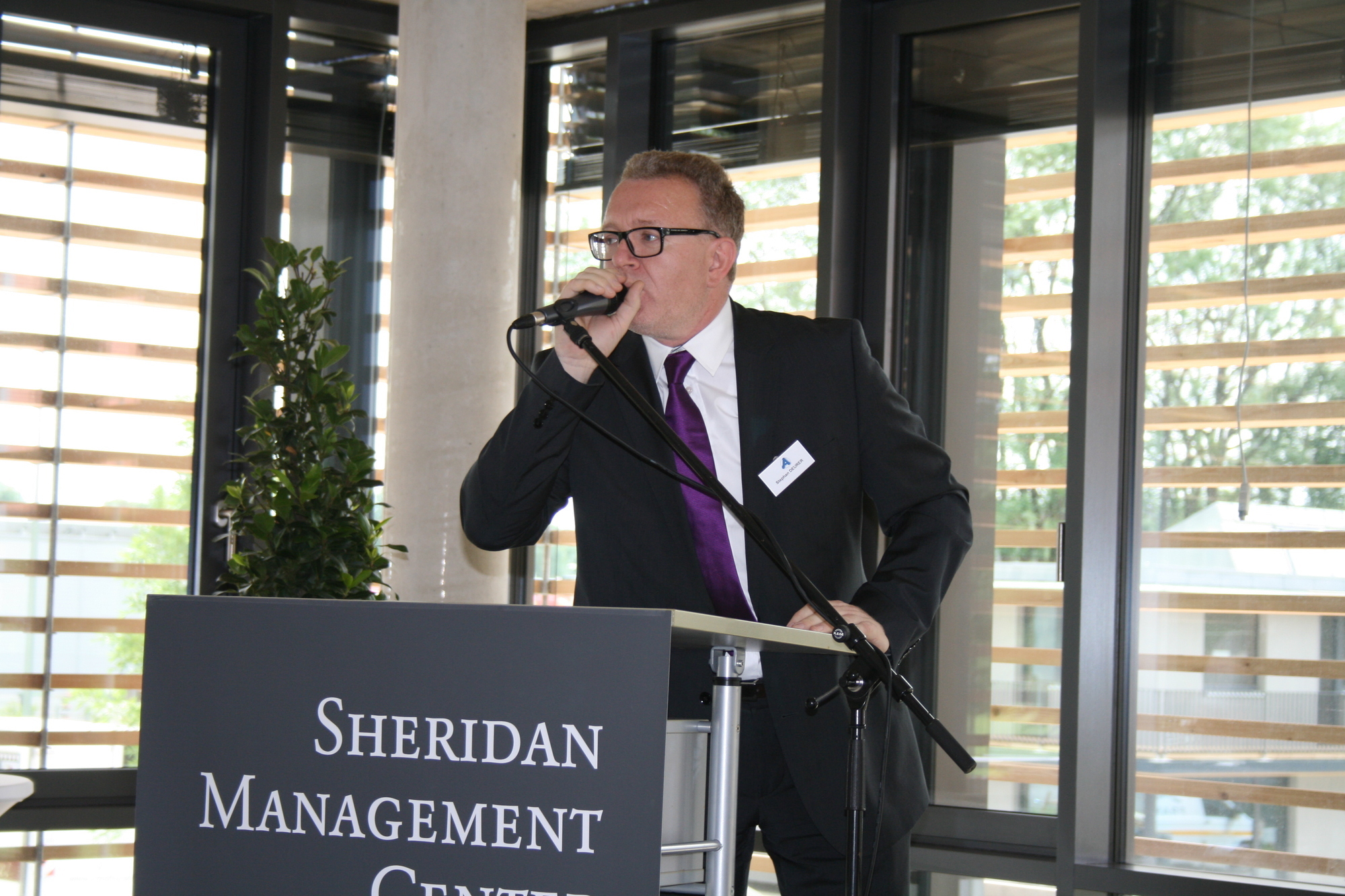 Das SMC, Sheridan Management Center, wurde gestern feierlich eingeweiht, Foto: B4B SCHWABEN