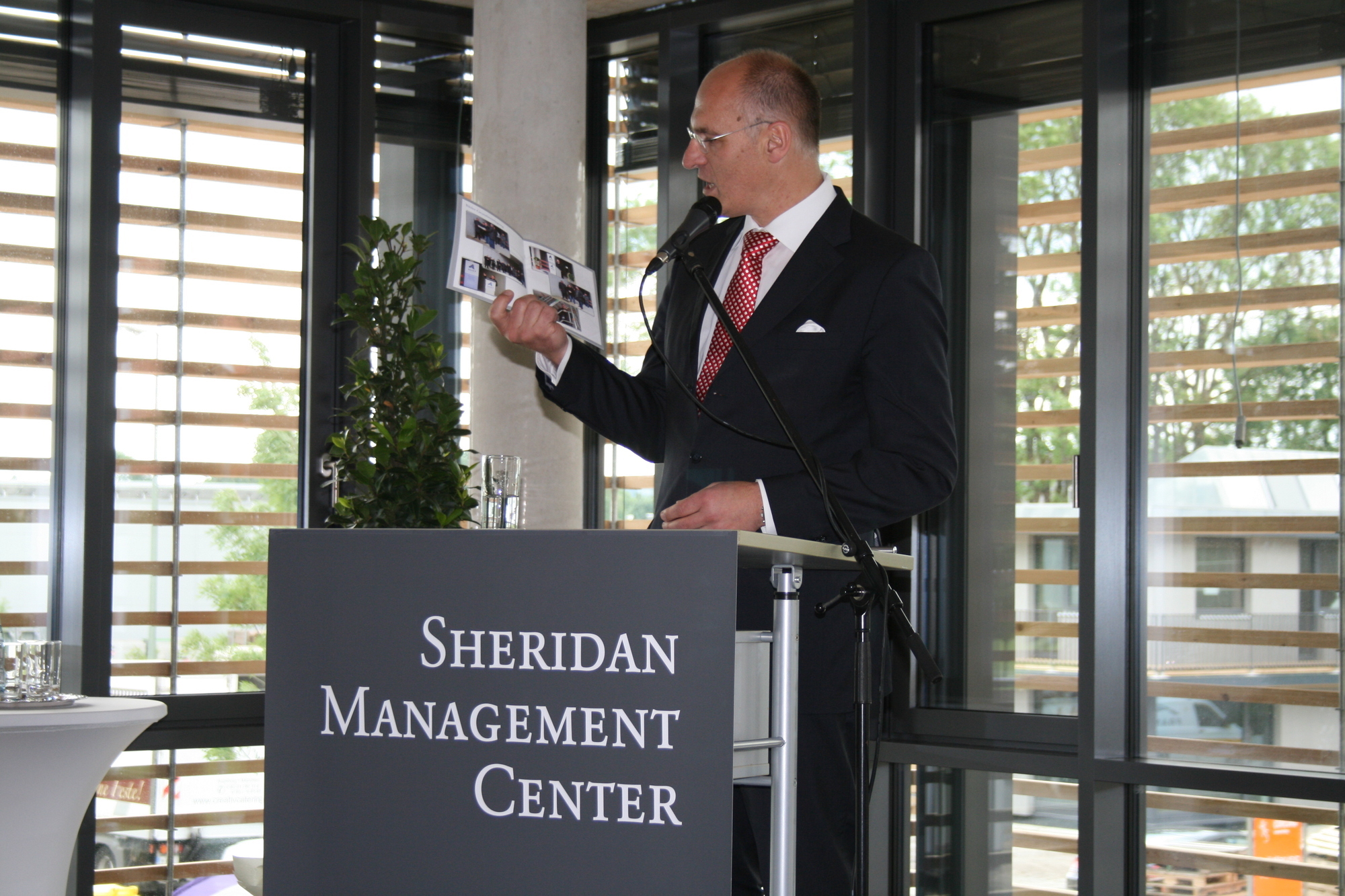 Das SMC, Sheridan Management Center, wurde gestern feierlich eingeweiht, Foto: B4B SCHWABEN