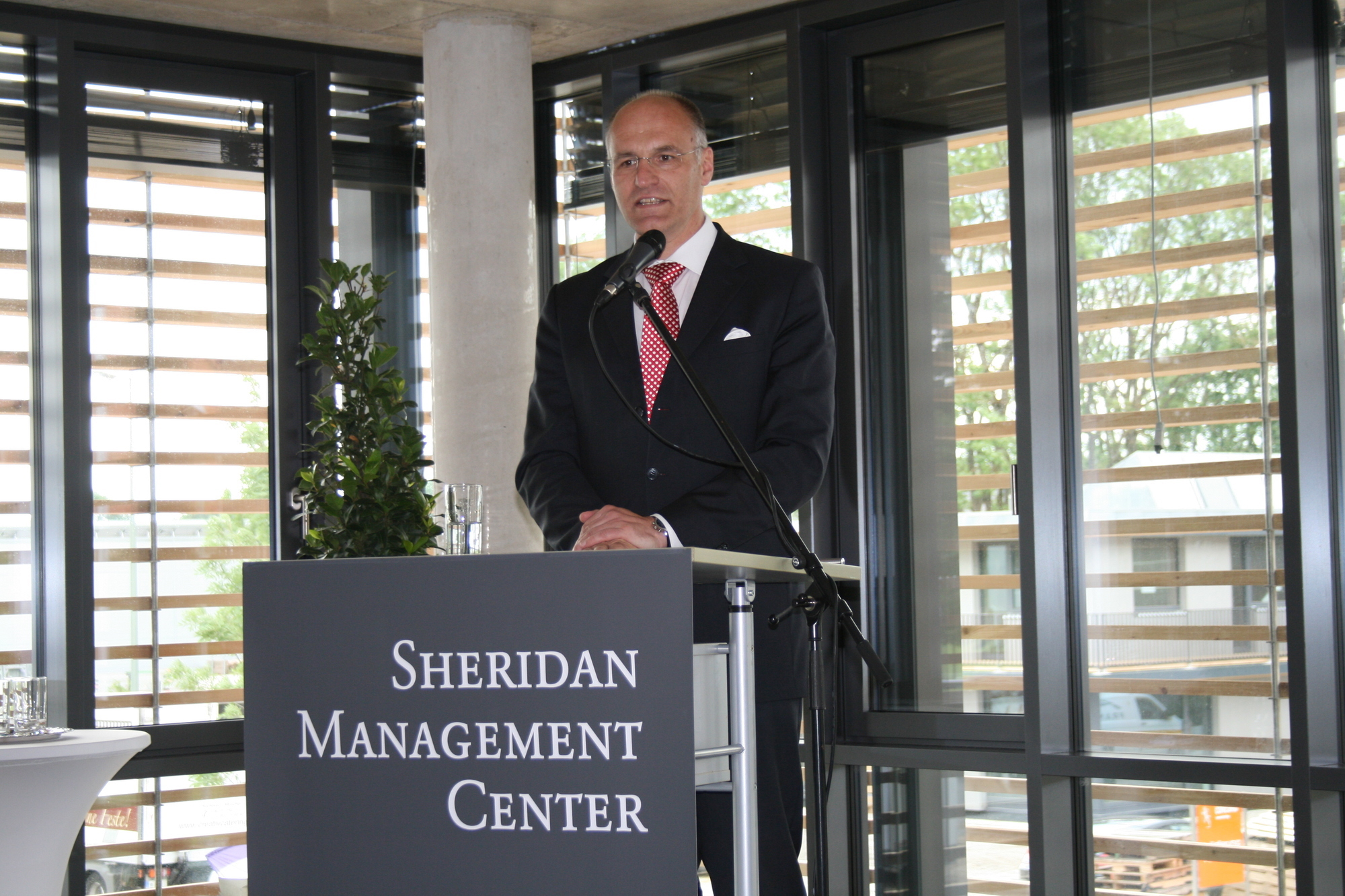 Das SMC, Sheridan Management Center, wurde gestern feierlich eingeweiht, Foto: B4B SCHWABEN
