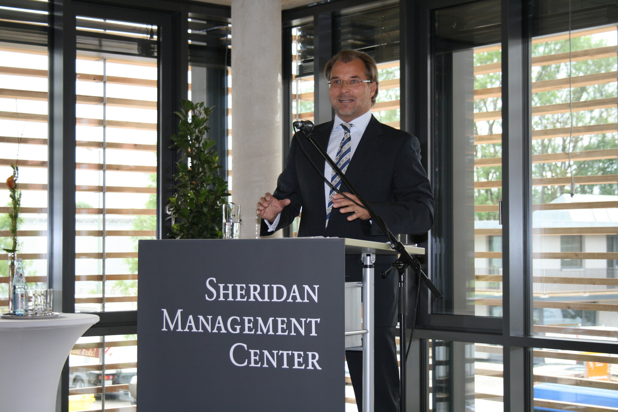 Das SMC, Sheridan Management Center, wurde gestern feierlich eingeweiht, Foto: B4B SCHWABEN