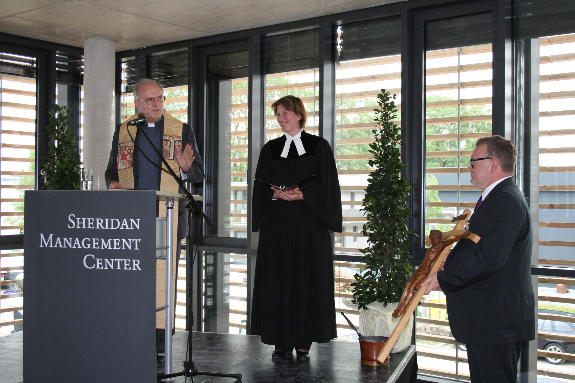 Das SMC, Sheridan Management Center, wurde gestern feierlich eingeweiht, Foto: B4B SCHWABEN