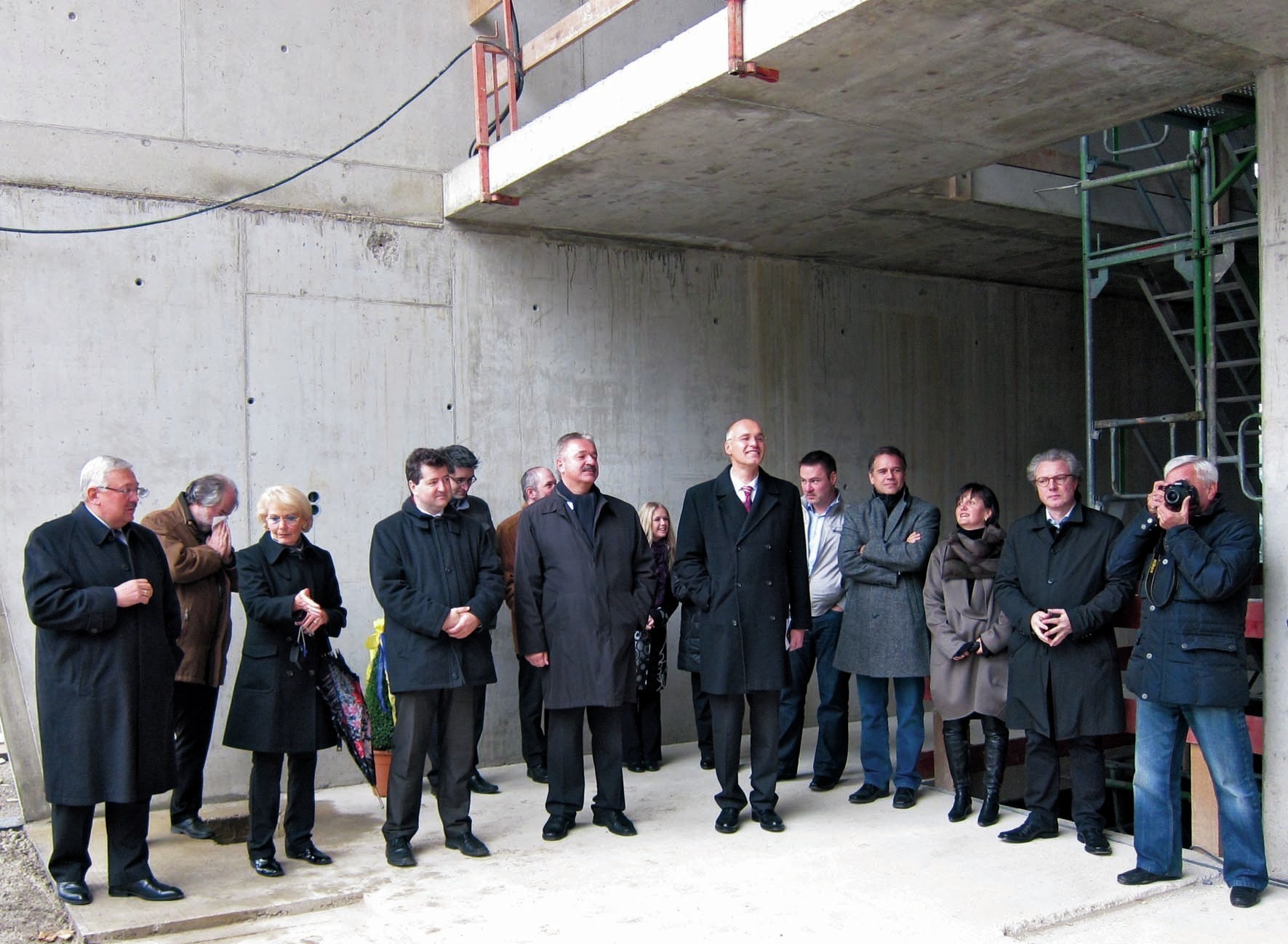 Ein kleiner Rückblick auf die Grundsteinlegung des SMC, Foto: Judith Kotschi