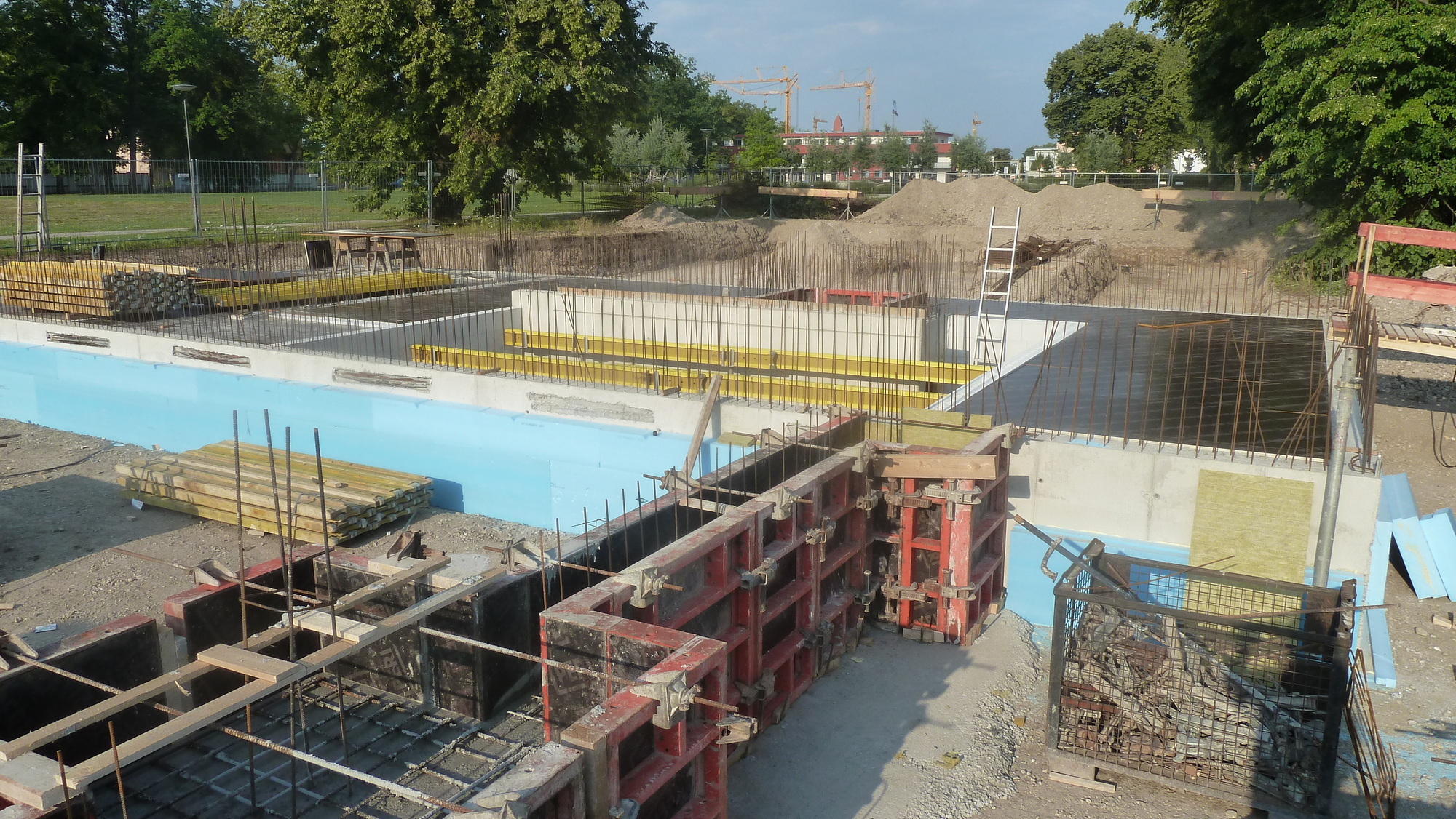 Bauabschnitte SMC Gebäude, Foto: Architekturbüro Rumstadt
