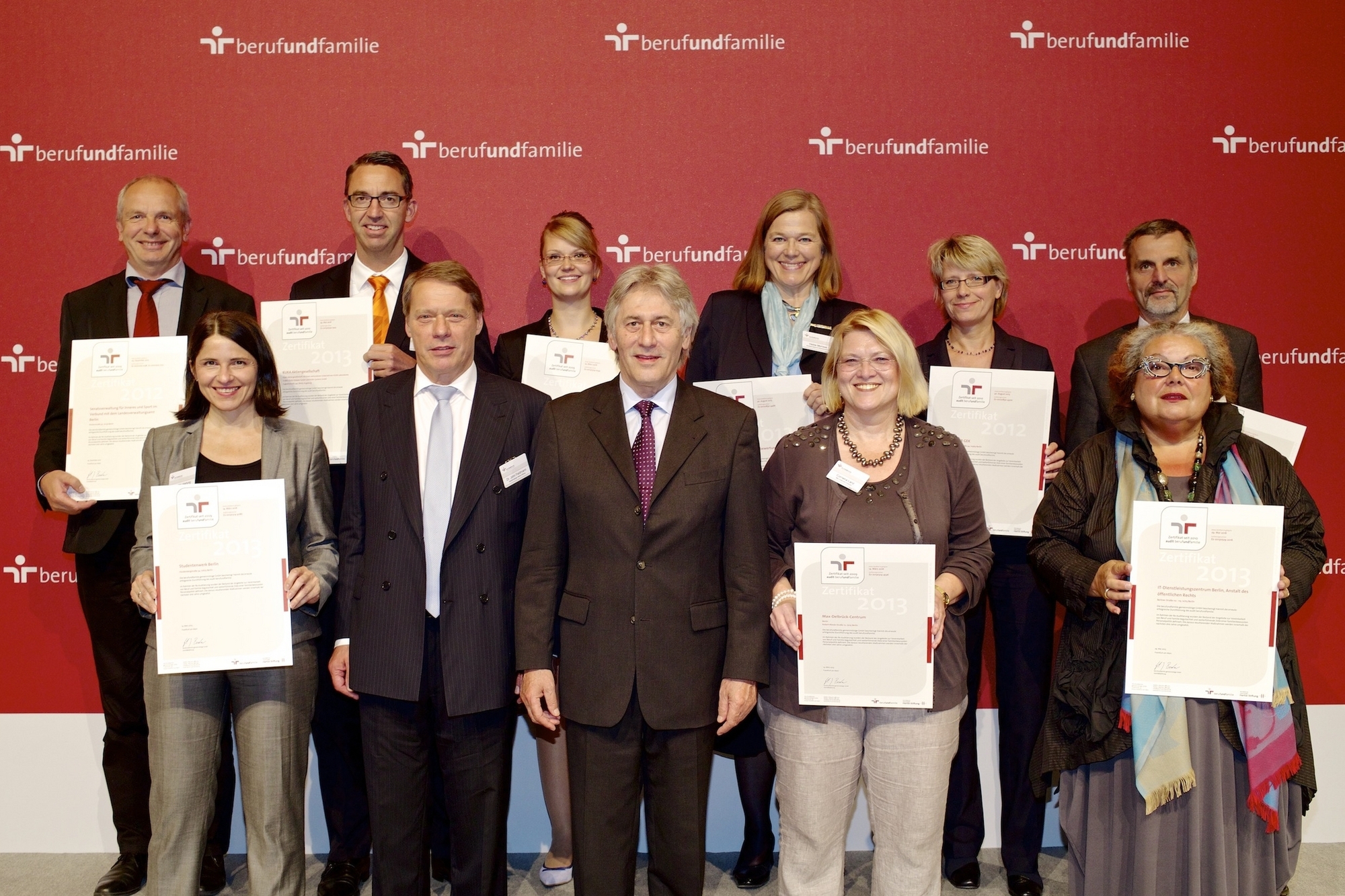 KUKA wurde für familienbewusste Personalpolitik mit dem audit berufundfamilie in Berlin ausgezeichnet, Foto: berufundfamilie