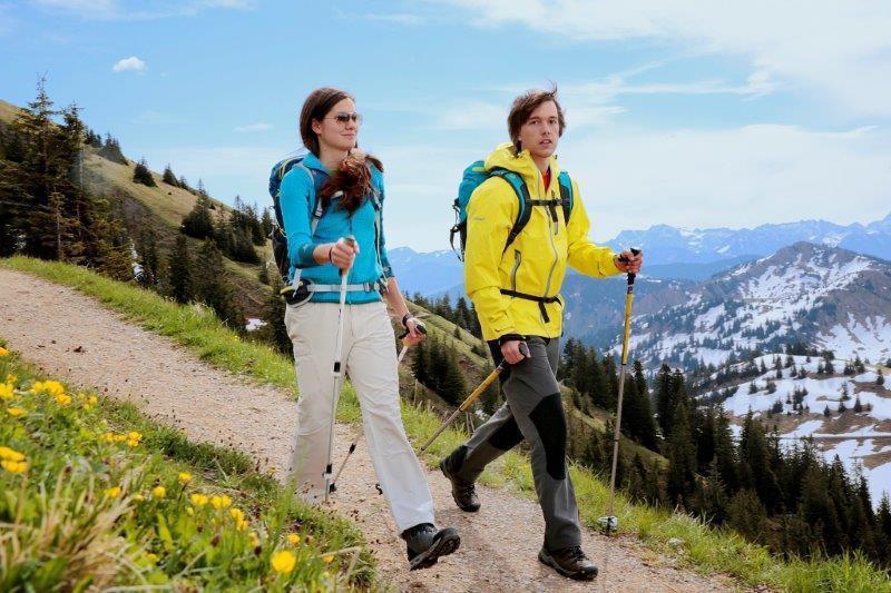 Diese Farbkombis sind der letzte Schrei bei der Outdoorbekleidung. Foto: Messe Friedrichshafen