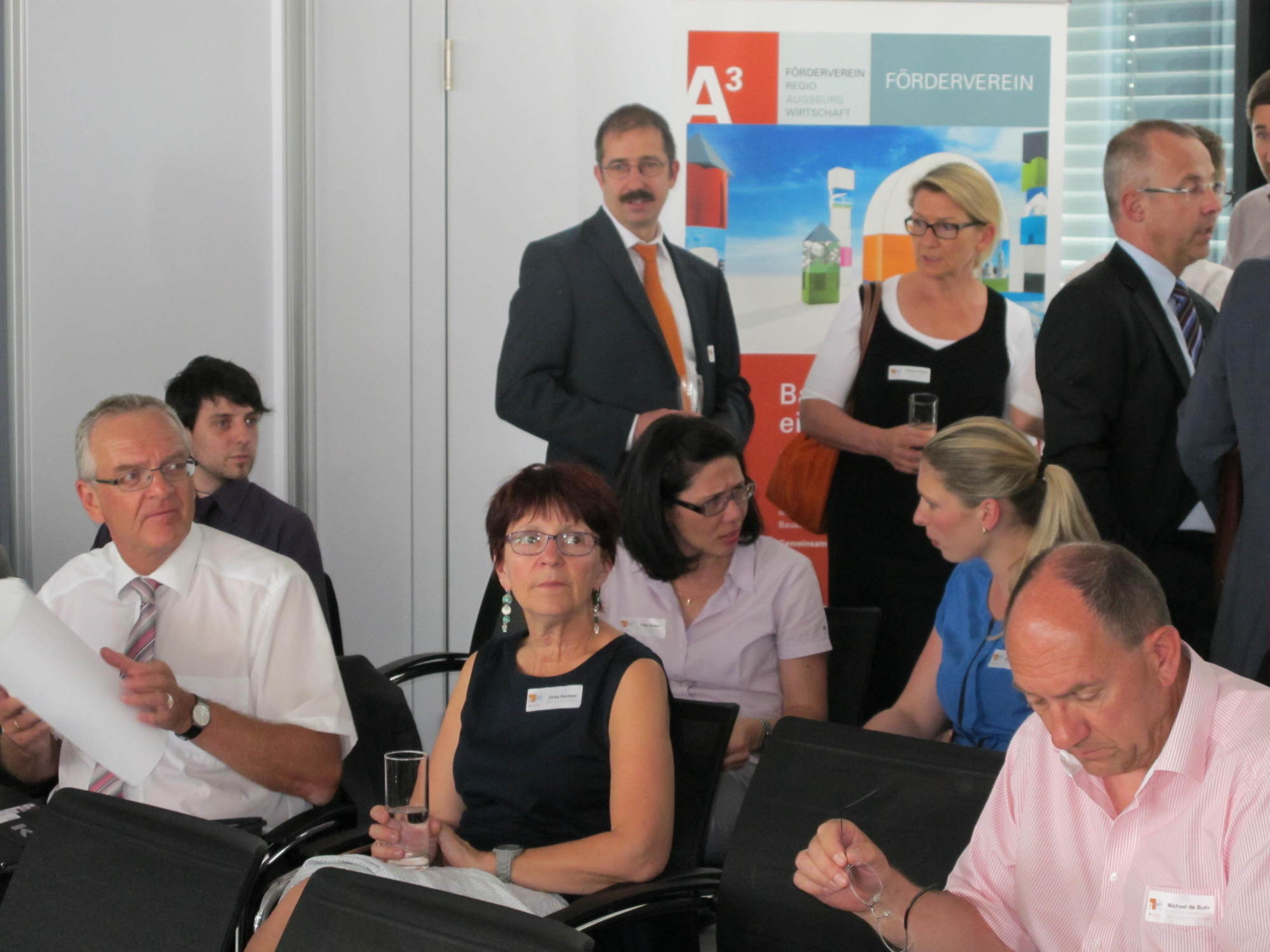 Der A3 Wirtschaftsdialog bei PATRIZIA zum Thema Arbeitszeitmodelle, Foto: B4B SCHWABEN