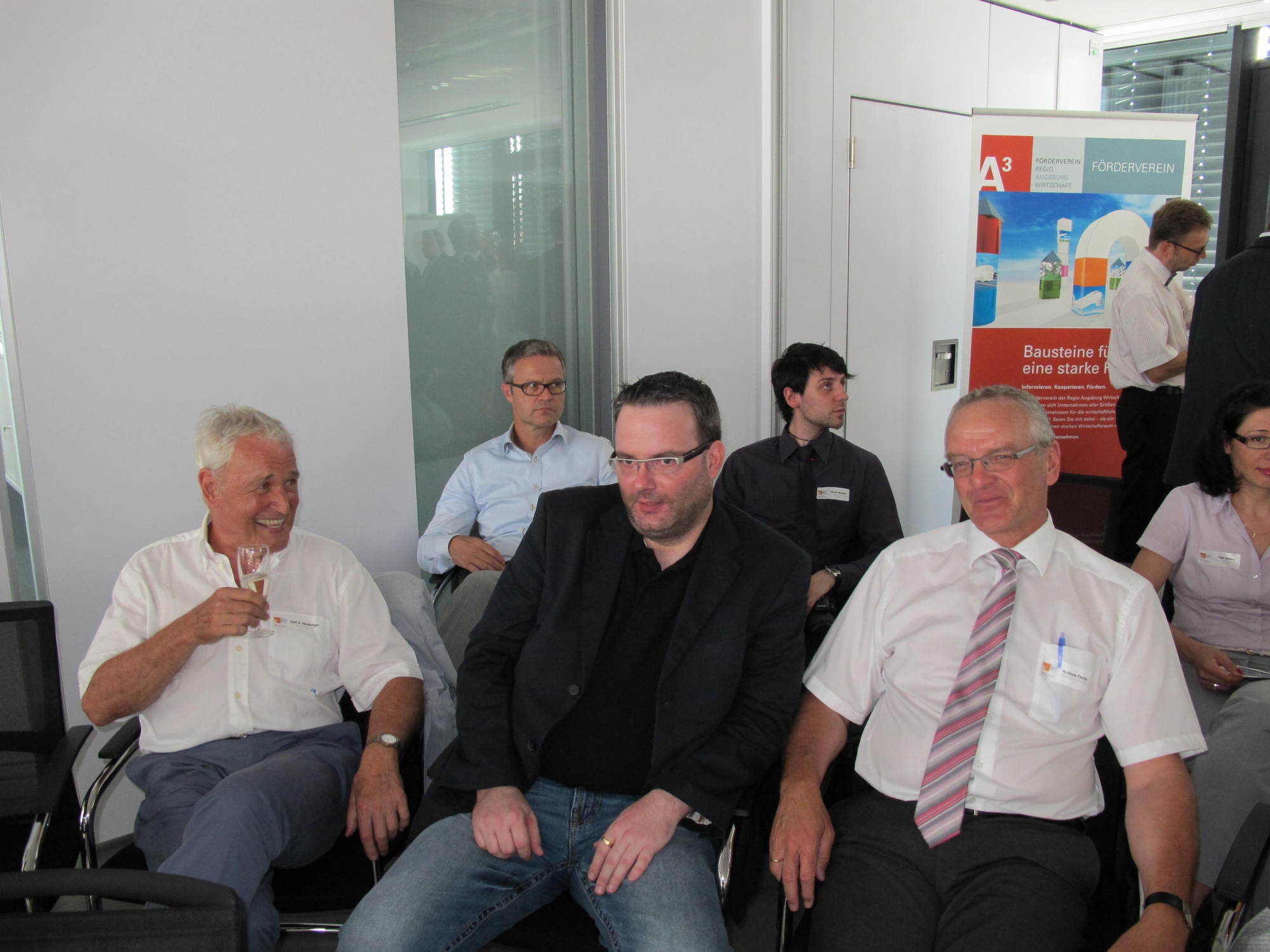 Der A3 Wirtschaftsdialog bei PATRIZIA zum Thema Arbeitszeitmodelle, Foto: B4B SCHWABEN