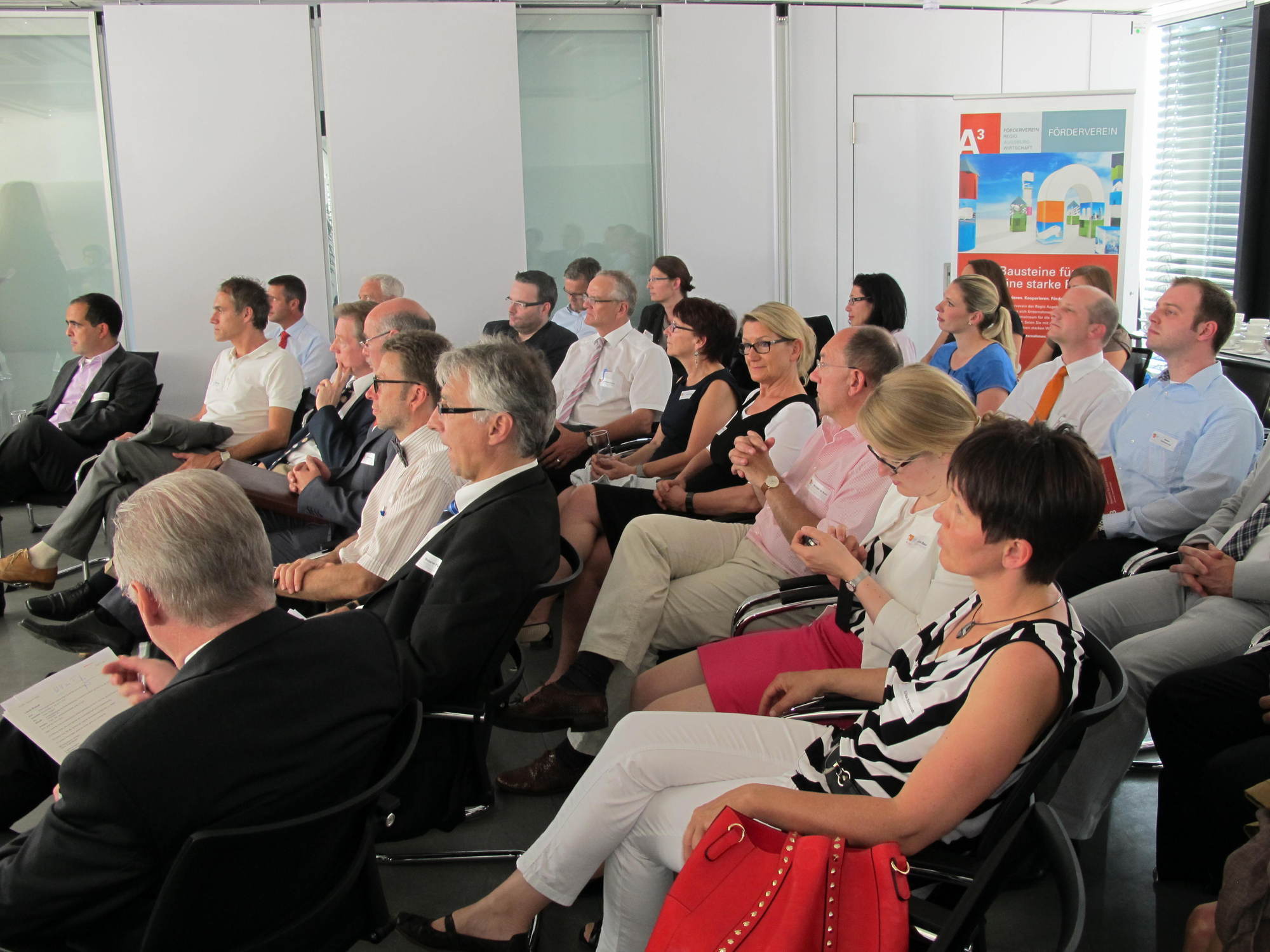 Der A3 Wirtschaftsdialog bei PATRIZIA zum Thema Arbeitszeitmodelle, Foto: B4B SCHWABEN