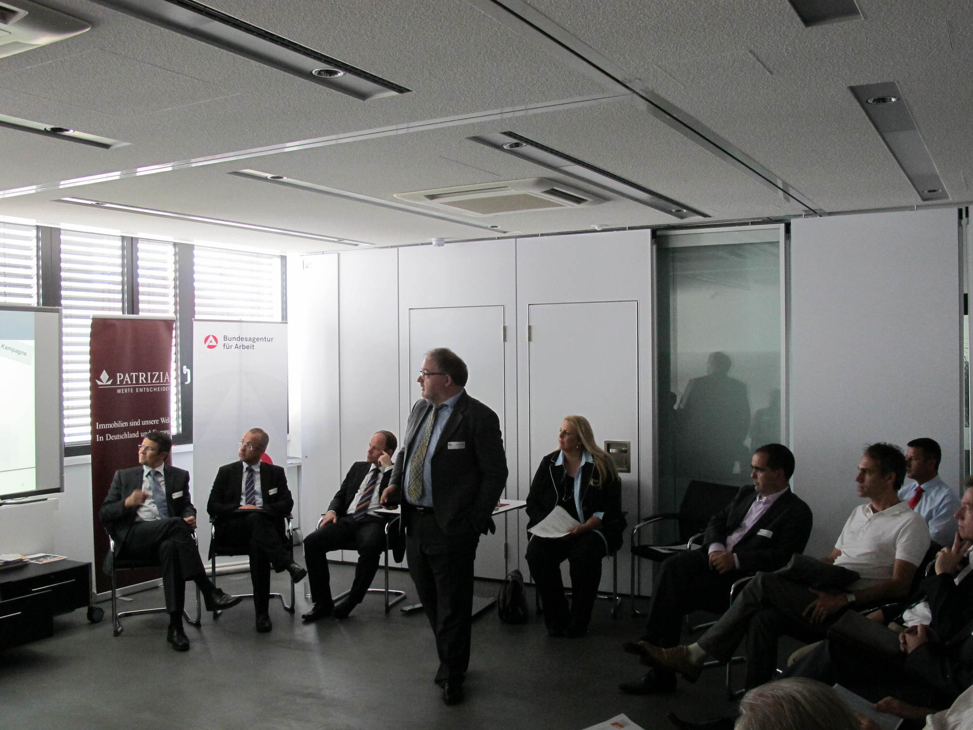 Der A3 Wirtschaftsdialog bei PATRIZIA zum Thema Arbeitszeitmodelle, Foto: B4B SCHWABEN