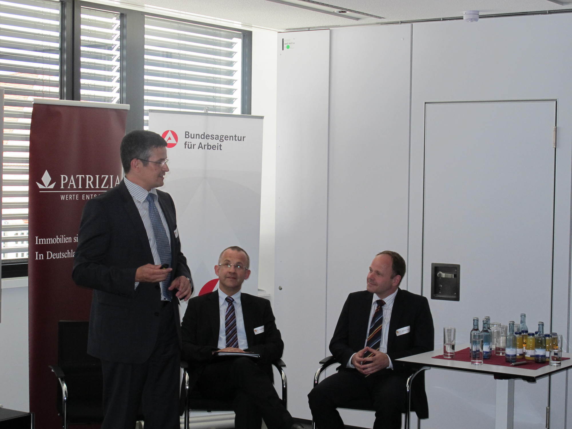 Der A3 Wirtschaftsdialog bei PATRIZIA zum Thema Arbeitszeitmodelle, Foto: B4B SCHWABEN