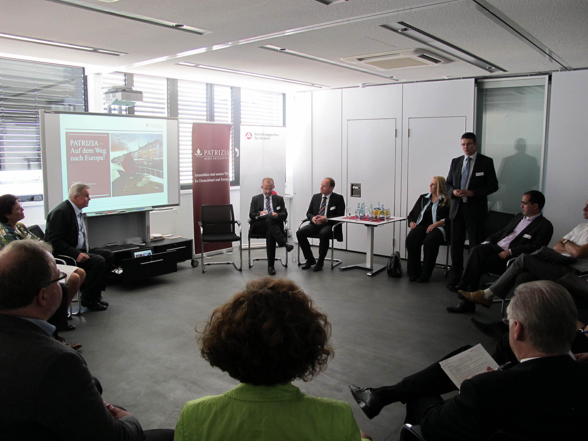 Der A3 Wirtschaftsdialog bei PATRIZIA zum Thema Arbeitszeitmodelle, Foto: B4B SCHWABEN