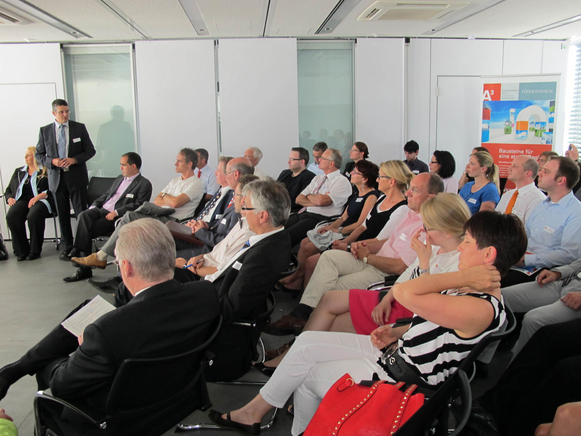 Der A3 Wirtschaftsdialog bei PATRIZIA zum Thema Arbeitszeitmodelle, Foto: B4B SCHWABEN
