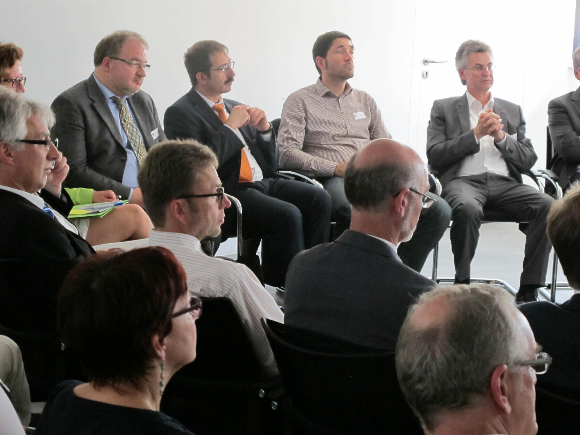 Der A3 Wirtschaftsdialog bei PATRIZIA zum Thema Arbeitszeitmodelle, Foto: B4B SCHWABEN