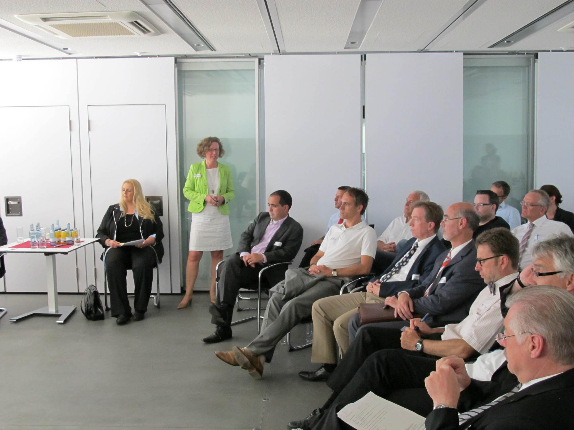 Der A3 Wirtschaftsdialog bei PATRIZIA zum Thema Arbeitszeitmodelle, Foto: B4B SCHWABEN