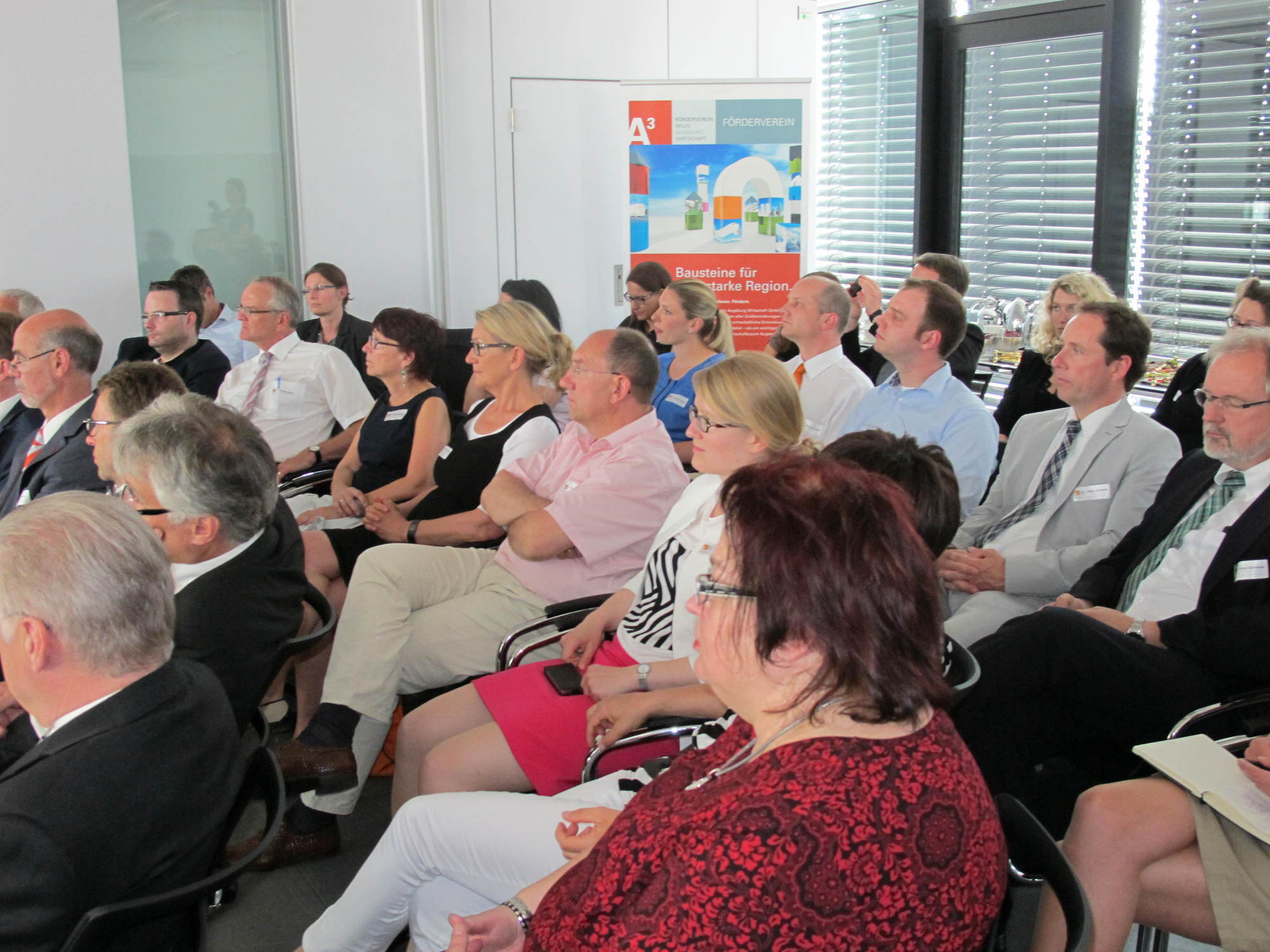 Der A3 Wirtschaftsdialog bei PATRIZIA zum Thema Arbeitszeitmodelle, Foto: B4B SCHWABEN