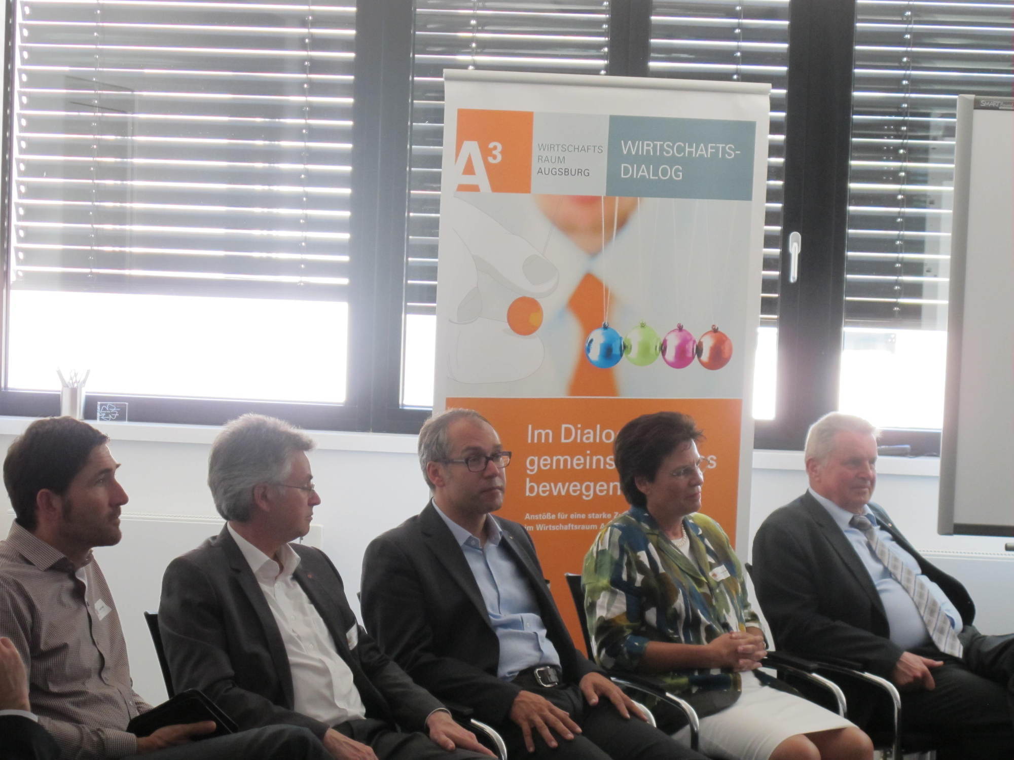 Der A3 Wirtschaftsdialog bei PATRIZIA zum Thema Arbeitszeitmodelle, Foto: B4B SCHWABEN