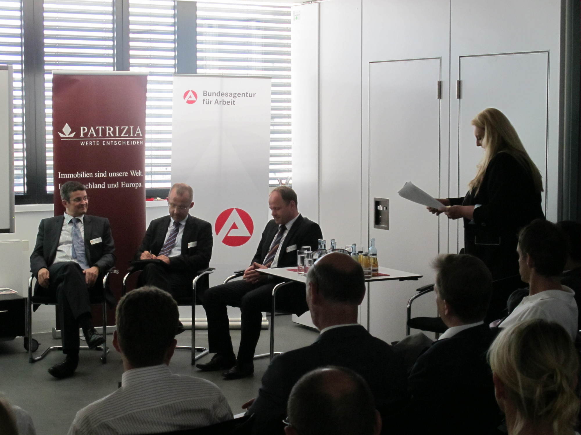 Der A3 Wirtschaftsdialog bei PATRIZIA zum Thema Arbeitszeitmodelle, Foto: B4B SCHWABEN