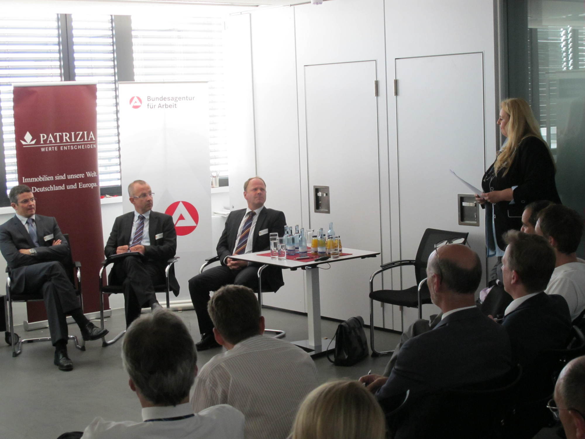 Der A3 Wirtschaftsdialog bei PATRIZIA zum Thema Arbeitszeitmodelle, Foto: B4B SCHWABEN