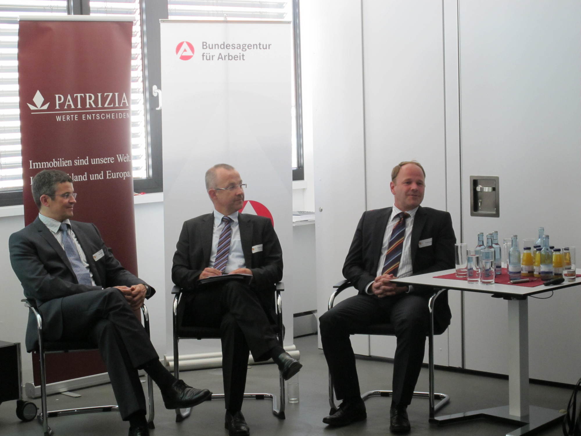 Der A3 Wirtschaftsdialog bei PATRIZIA zum Thema Arbeitszeitmodelle, Foto: B4B SCHWABEN