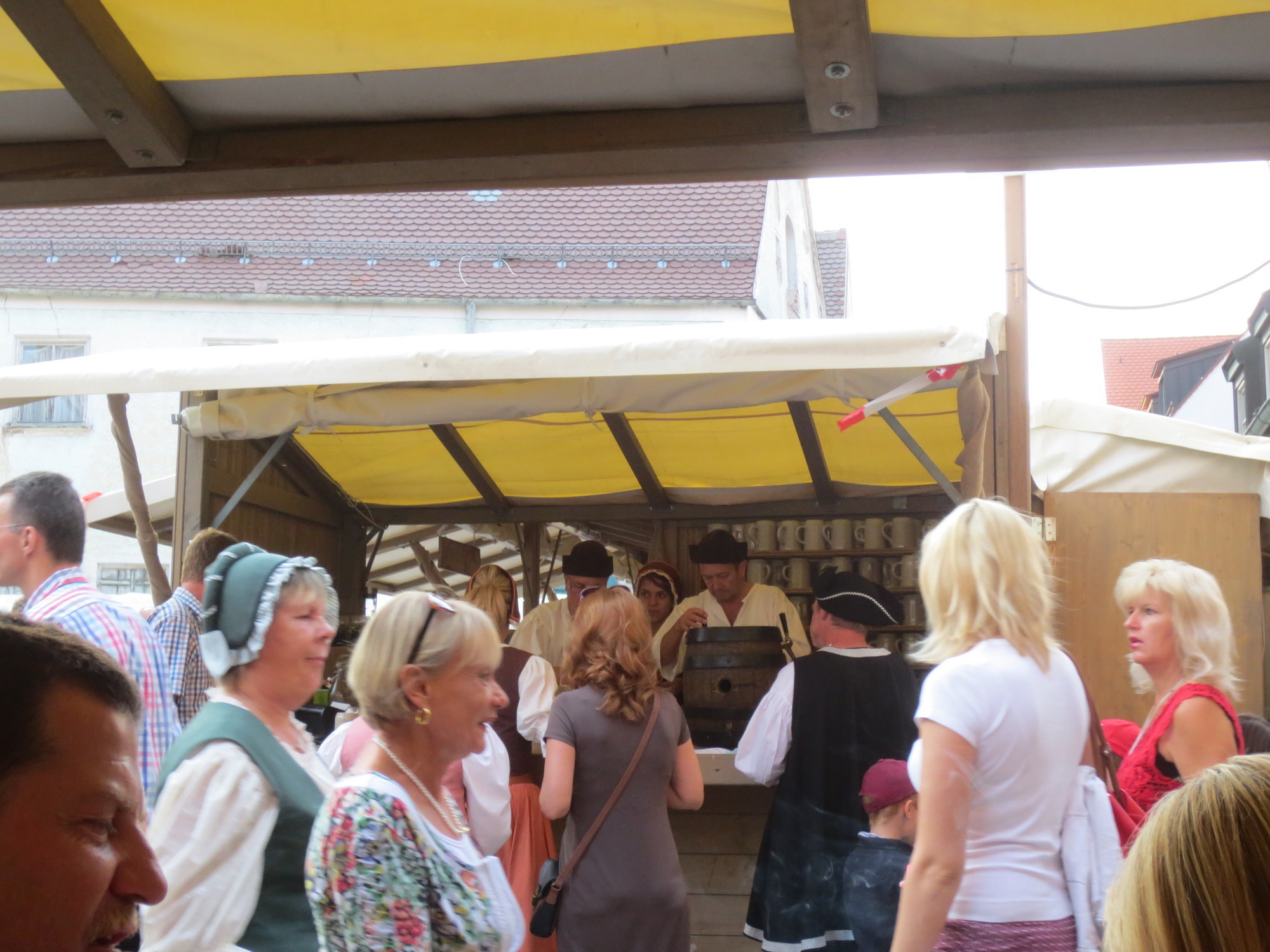 Impressionen vom Altstadtfest: Friedberg im Jahre 1789