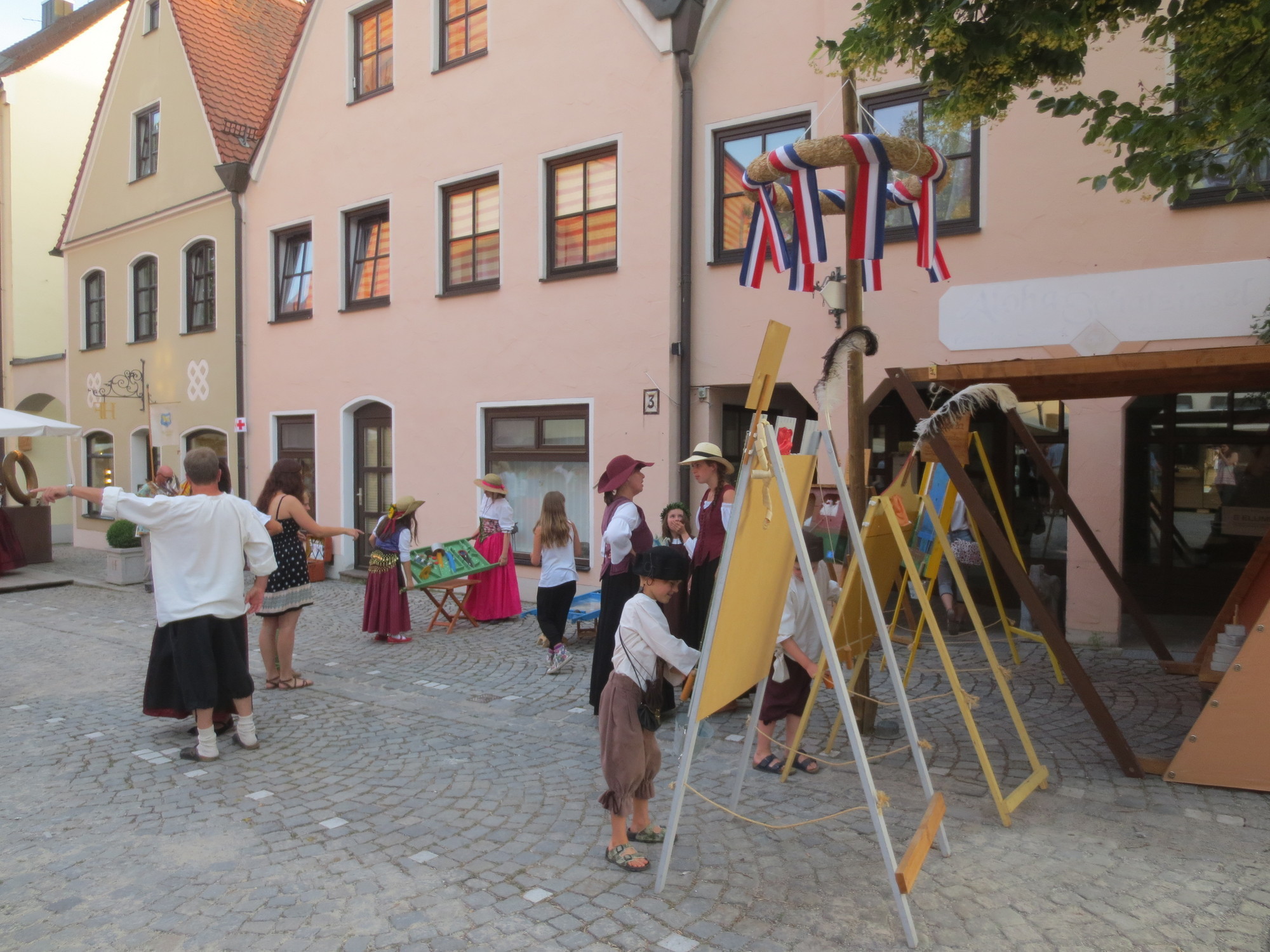 Impressionen vom Altstadtfest: Friedberg im Jahre 1789
