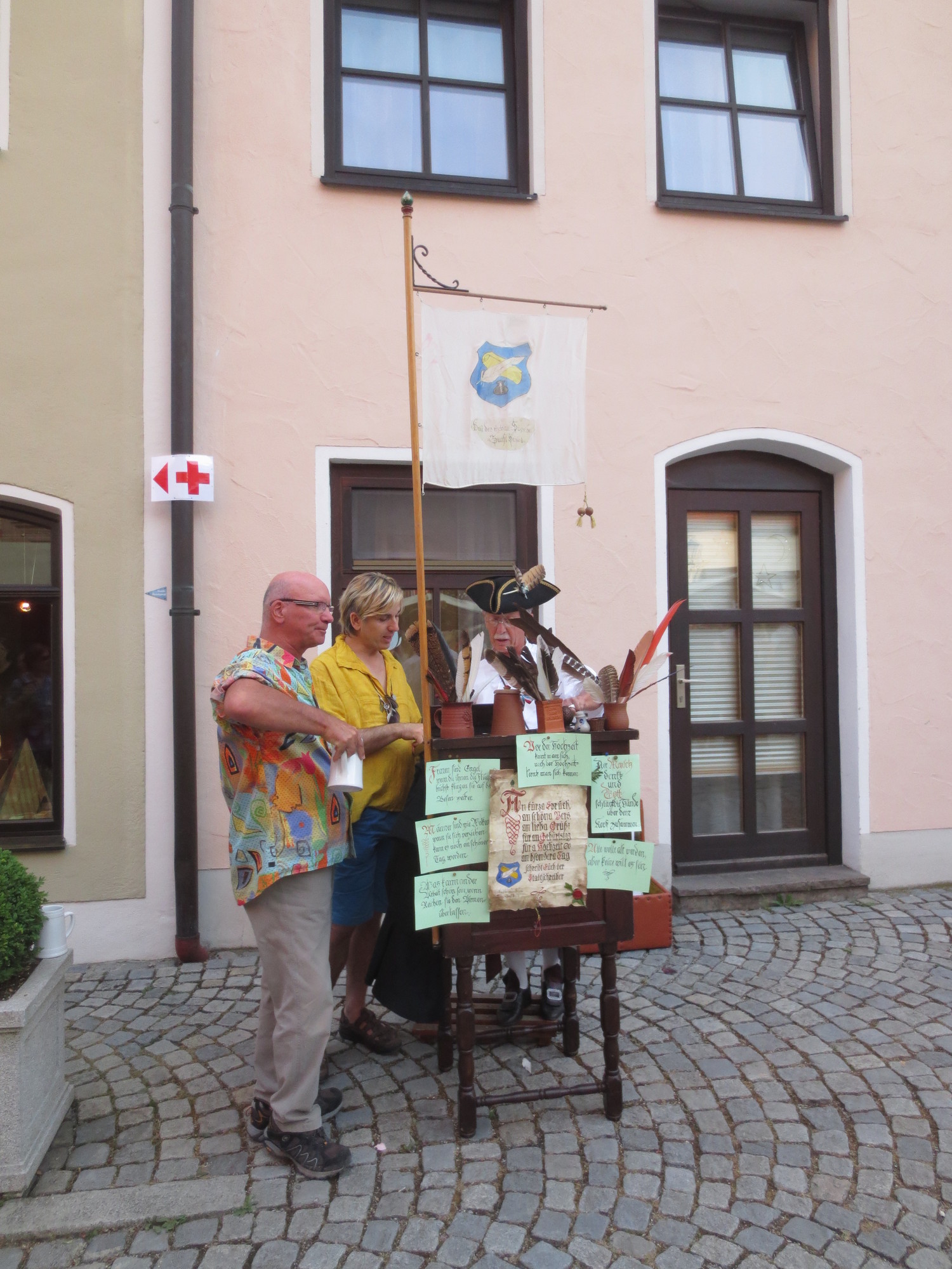 Impressionen vom Altstadtfest: Friedberg im Jahre 1789
