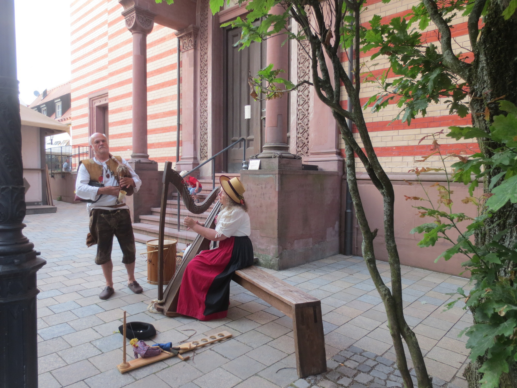 Impressionen vom Altstadtfest: Friedberg im Jahre 1789