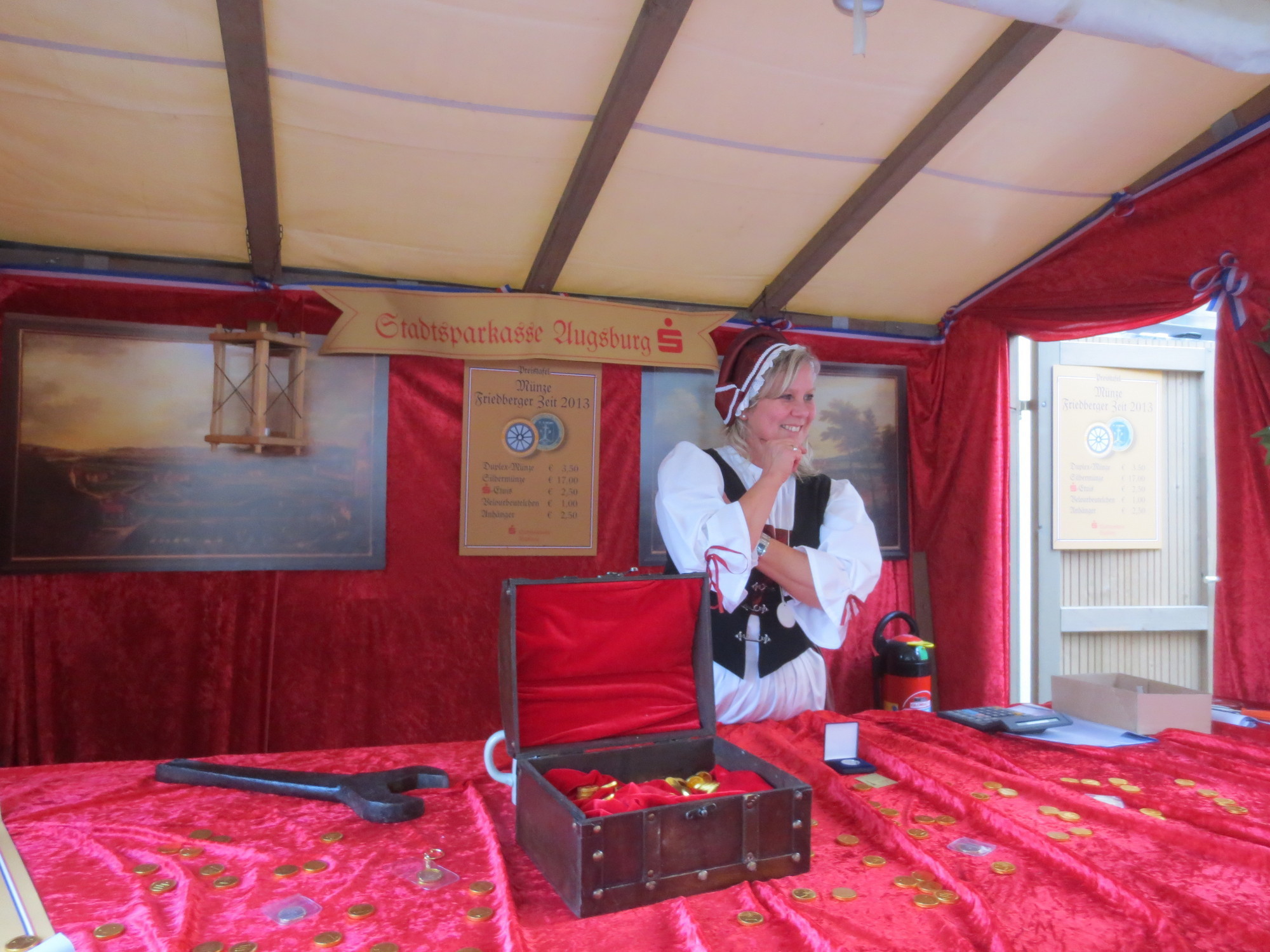 Impressionen vom Altstadtfest: Friedberg im Jahre 1789