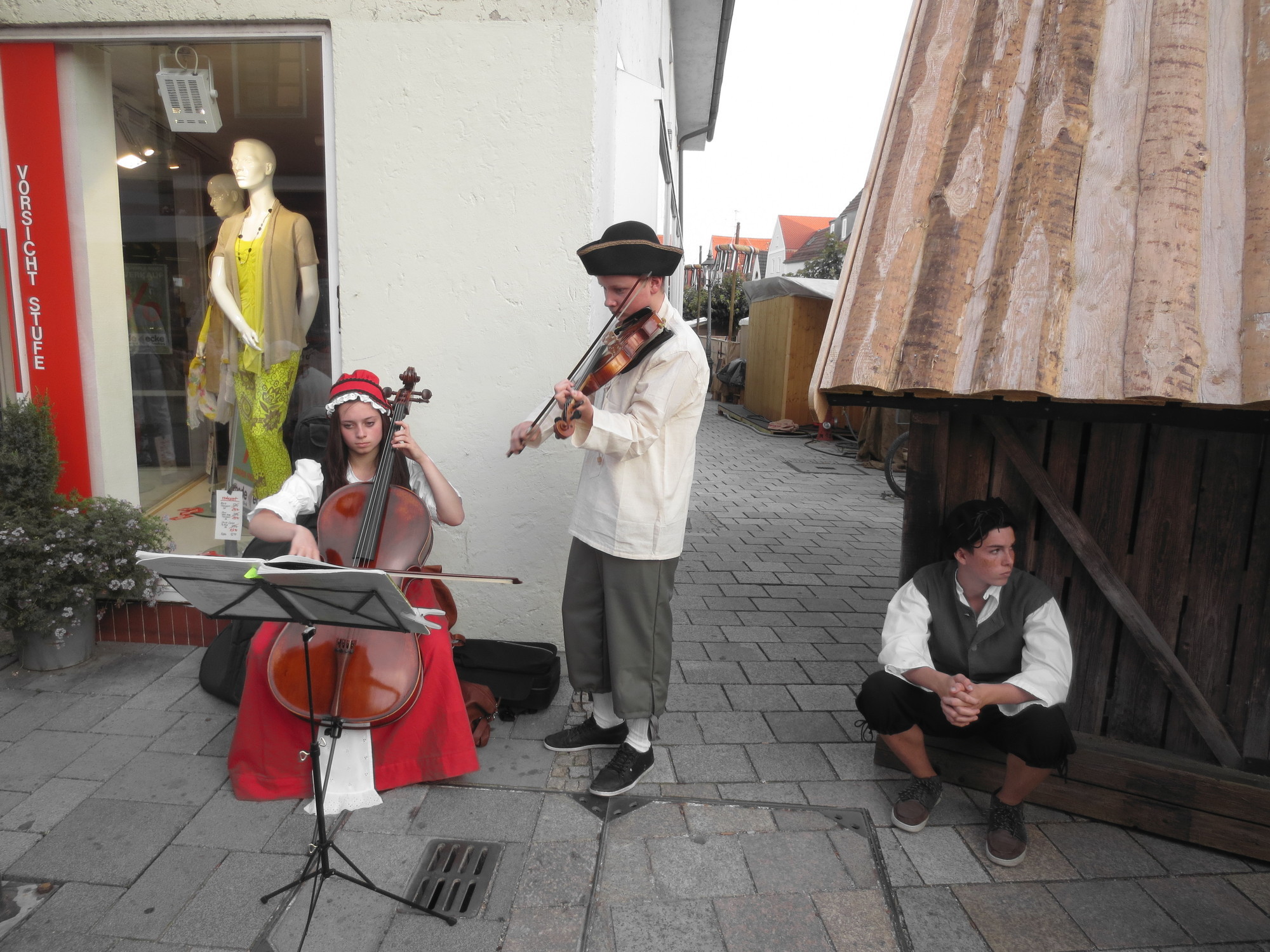 Impressionen vom Altstadtfest: Friedberg im Jahre 1789