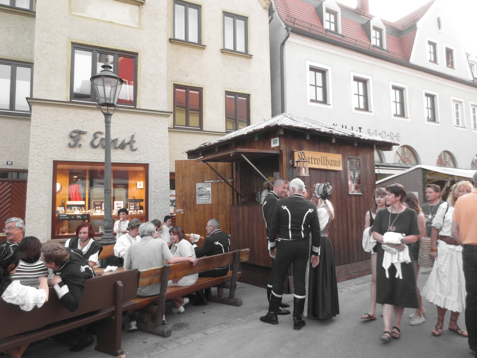Impressionen vom Altstadtfest: Friedberg im Jahre 1789