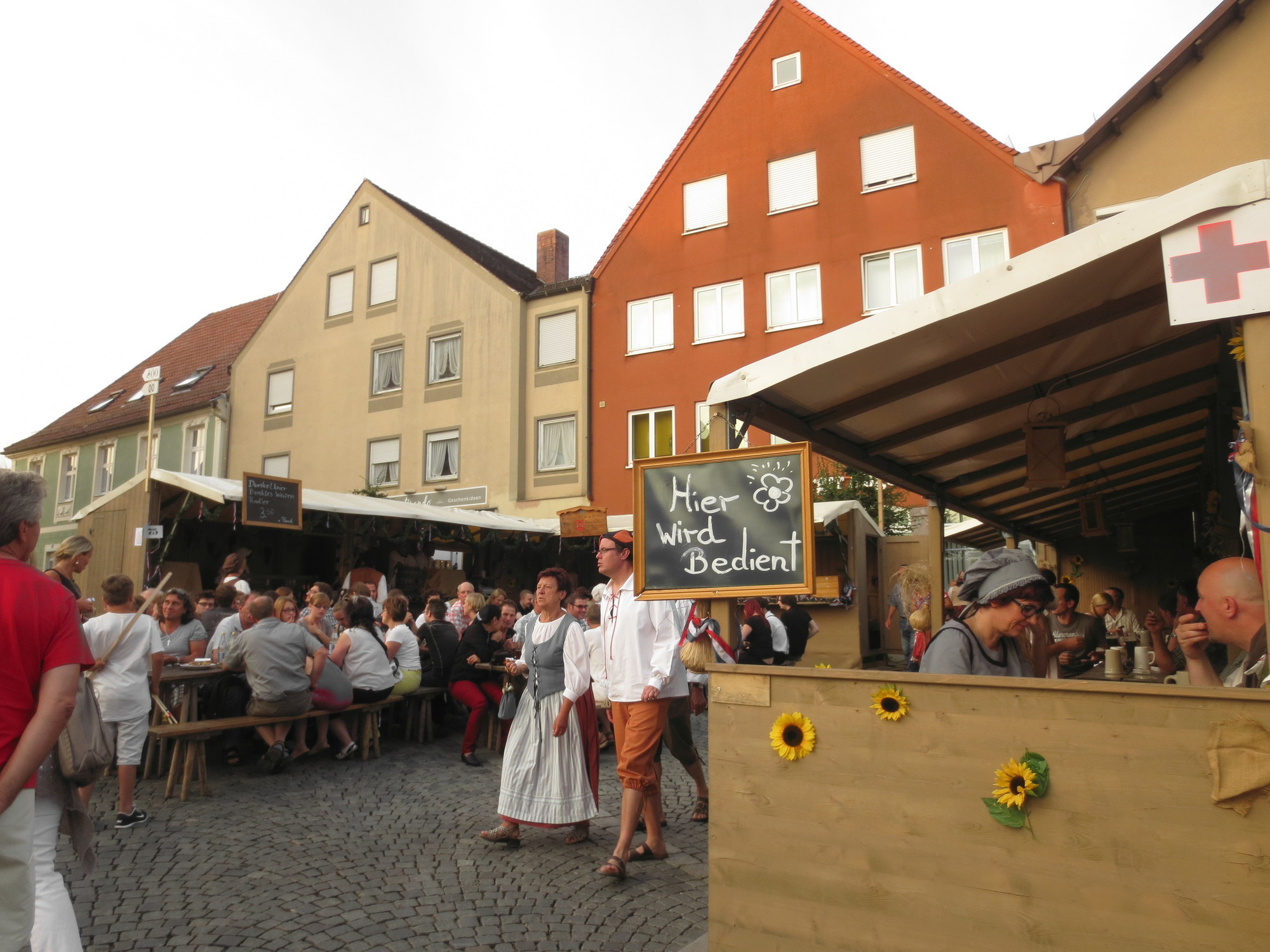 Impressionen vom Altstadtfest: Friedberg im Jahre 1789