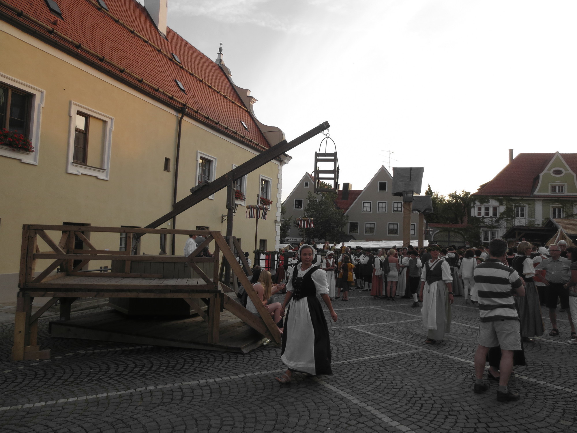 Impressionen vom Altstadtfest: Friedberg im Jahre 1789