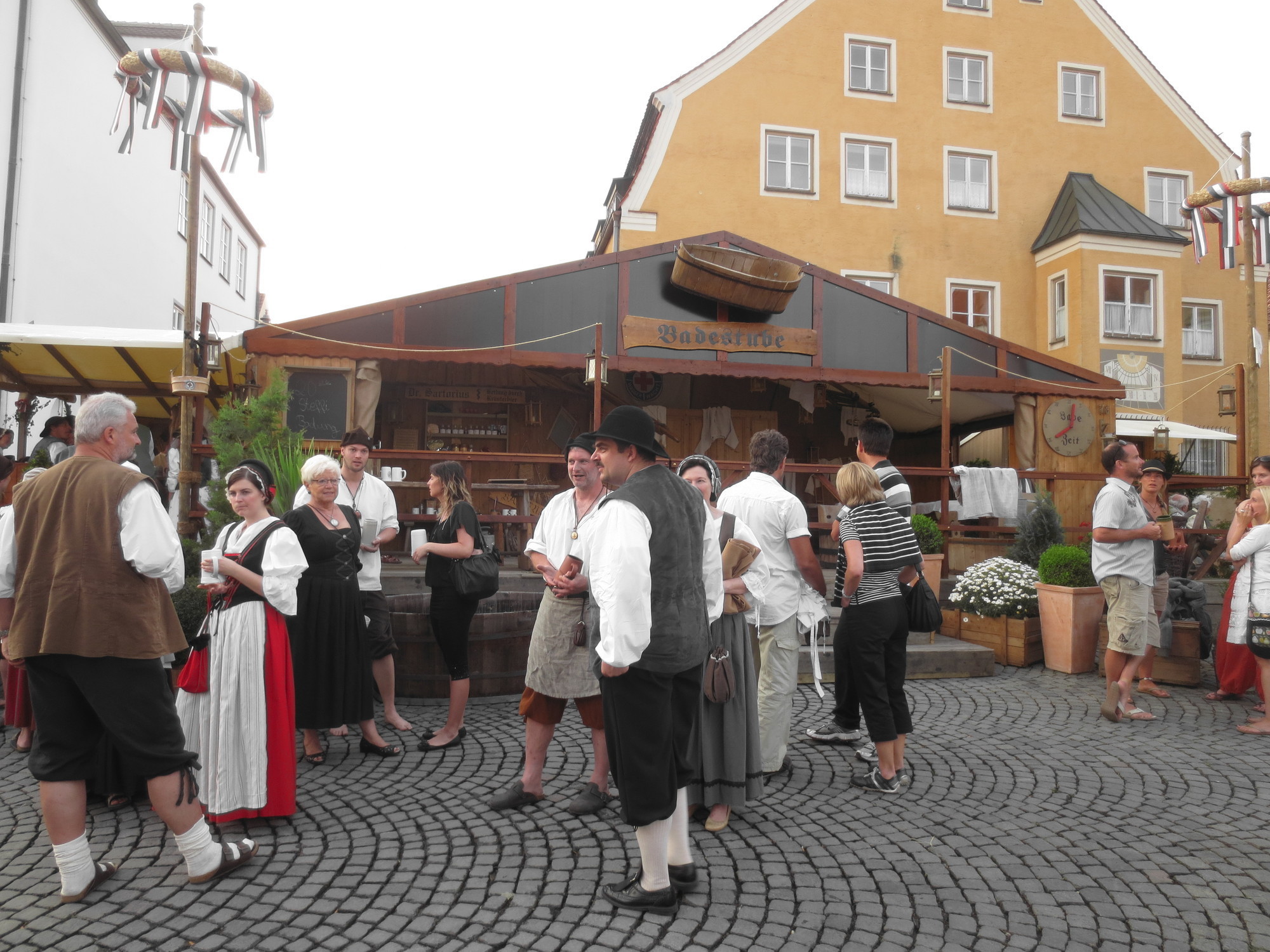 Impressionen vom Altstadtfest: Friedberg im Jahre 1789