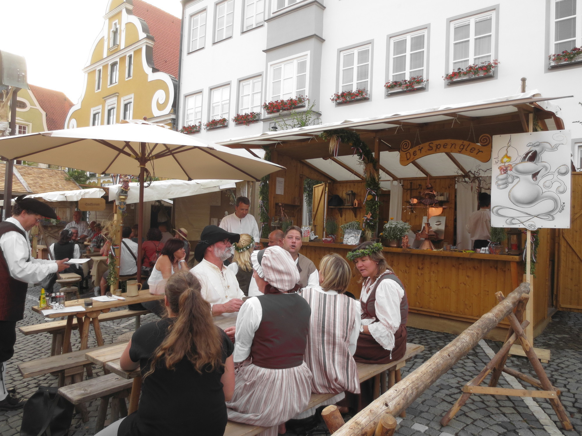 Impressionen vom Altstadtfest: Friedberg im Jahre 1789