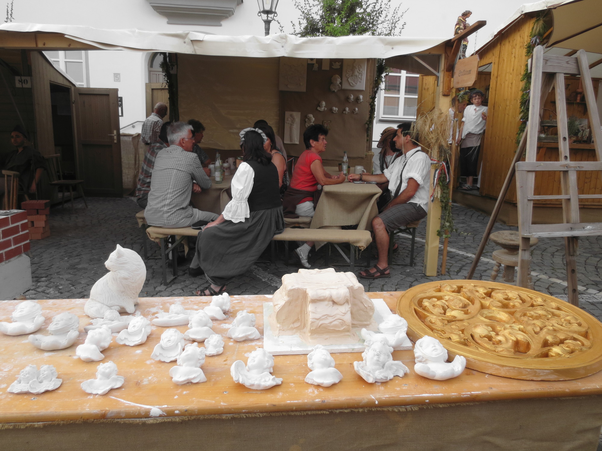Impressionen vom Altstadtfest: Friedberg im Jahre 1789